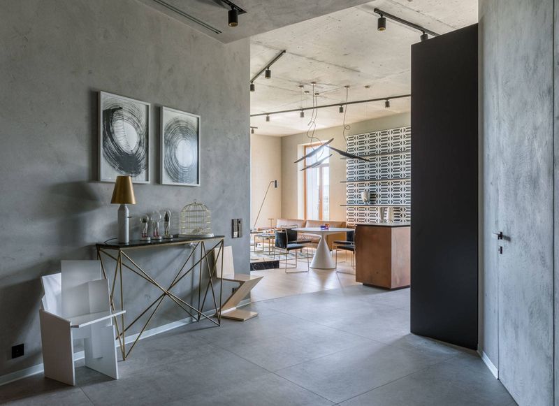 Industrial Chic with Exposed Elements