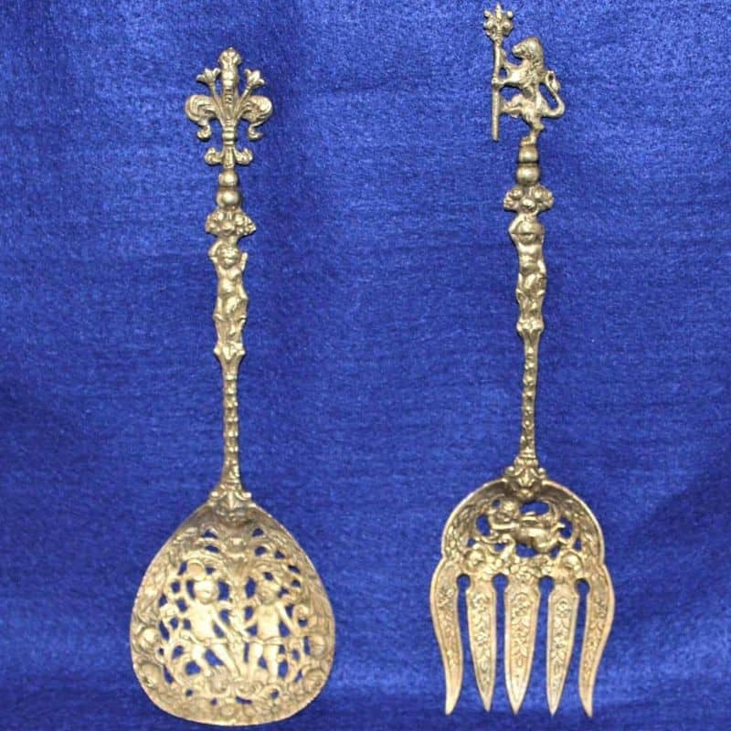 Baroque Pearl Serving Spoon