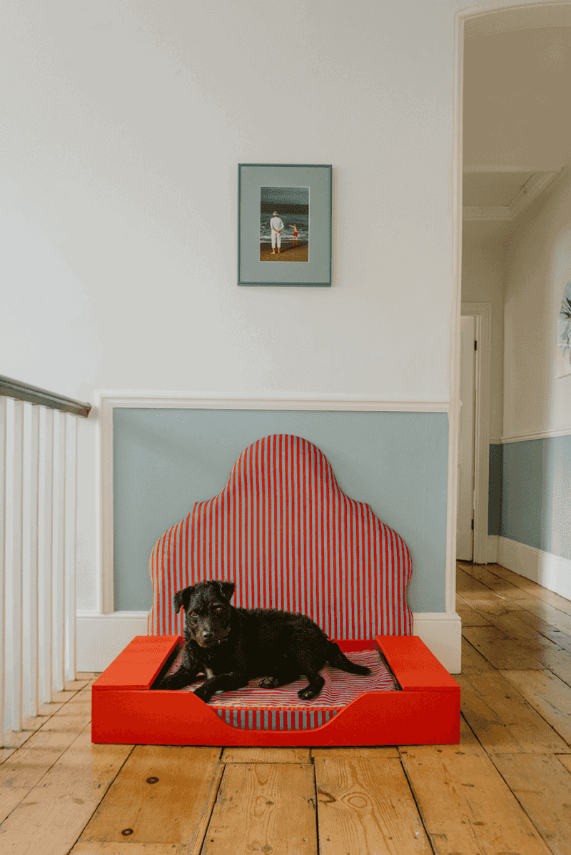 Bespoke Stripe Pet Bed by Colours of Arley