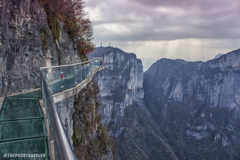 Skywalk at Tianmen Mountain, China
