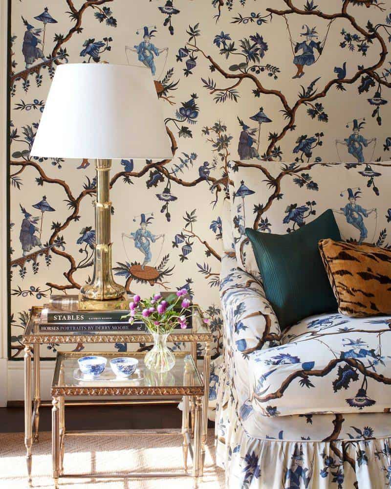 Chinoiserie and Toile Patterns