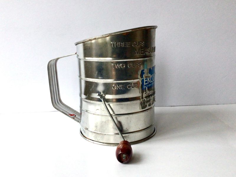 Tin Flour Sifter