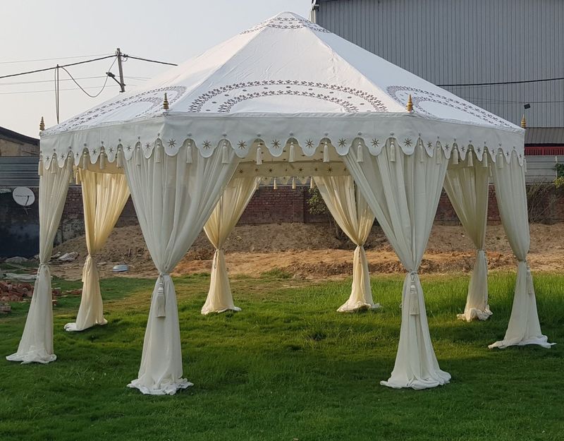 Elegant Draped Tent