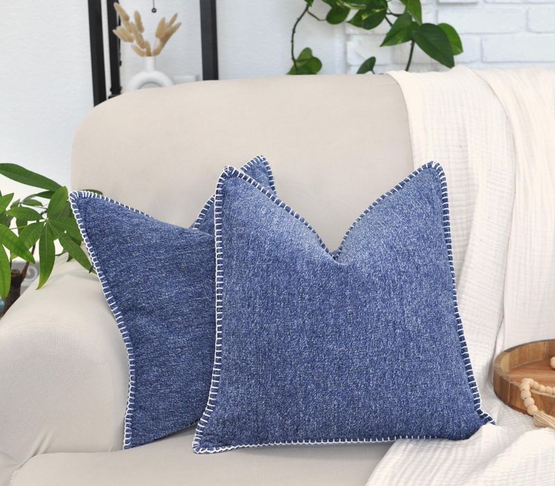 Denim Throw Pillows