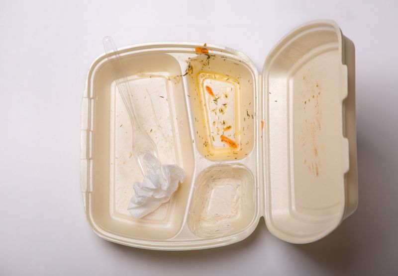 Dirty Takeout Containers