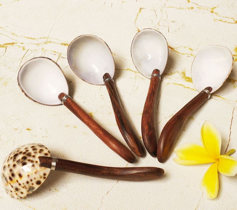 Eclectic Bohemian Soup Ladle