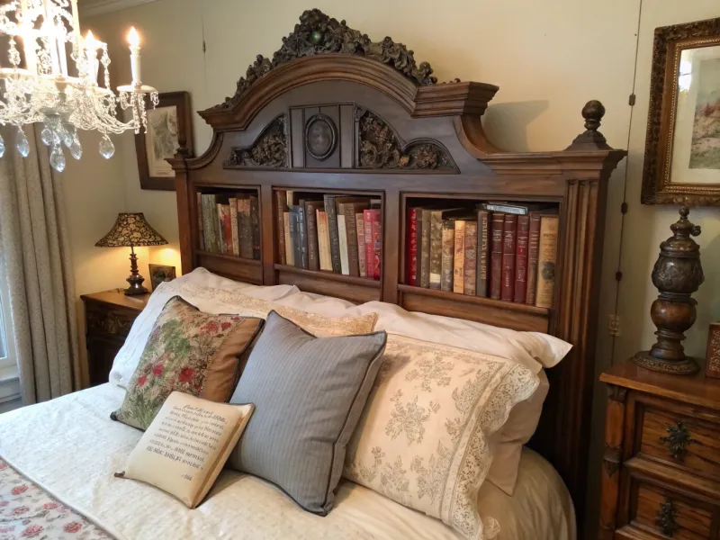 Antique Frame Headboard