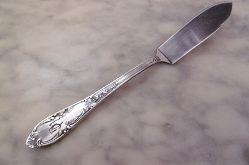 French Rococo Cheese Knife