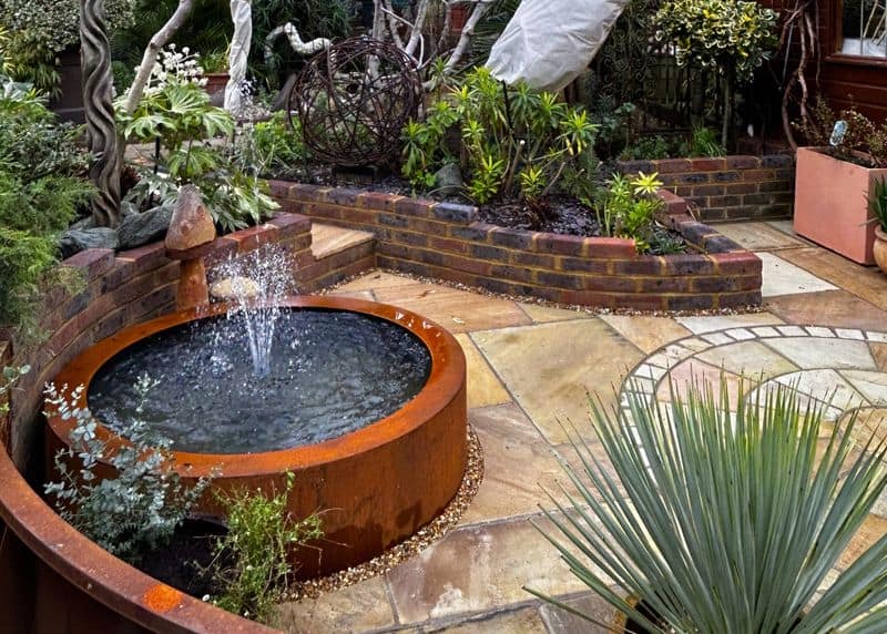 Corner Water Feature