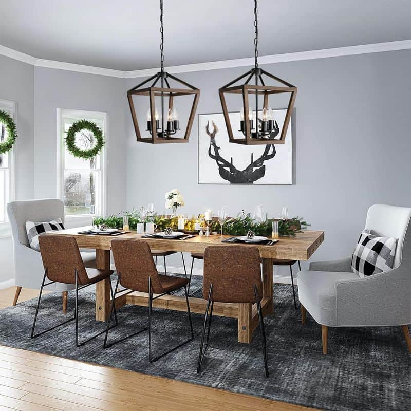 Rustic Lantern Lighting