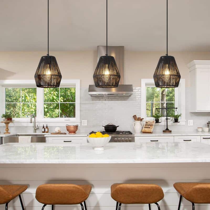 Farmhouse Basket Lights