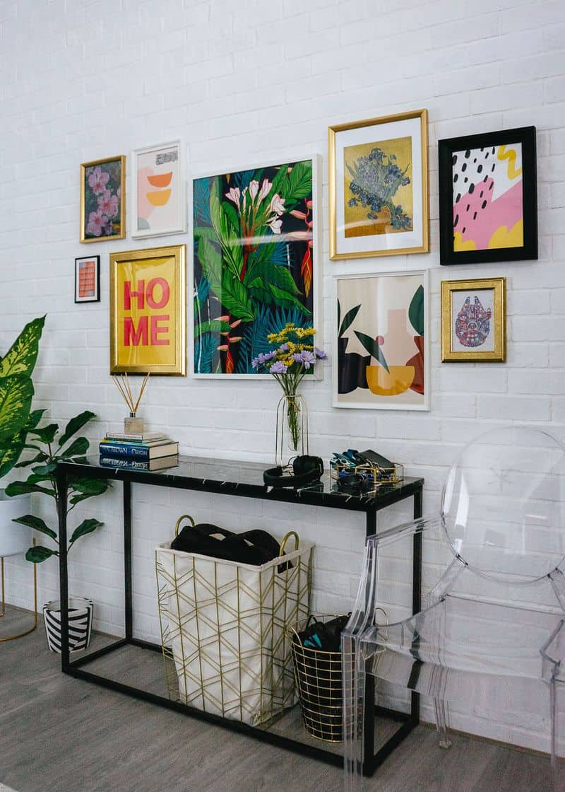 Artistic Flair with Gallery Wall