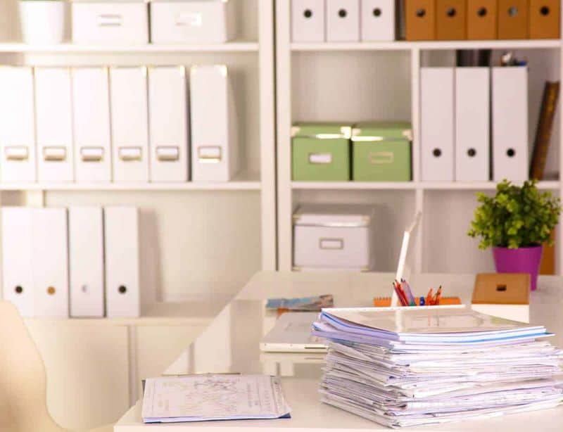 Bills and paperwork are always on time