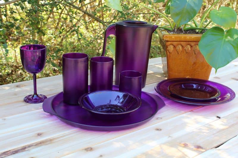 Plum-Inspired Tableware