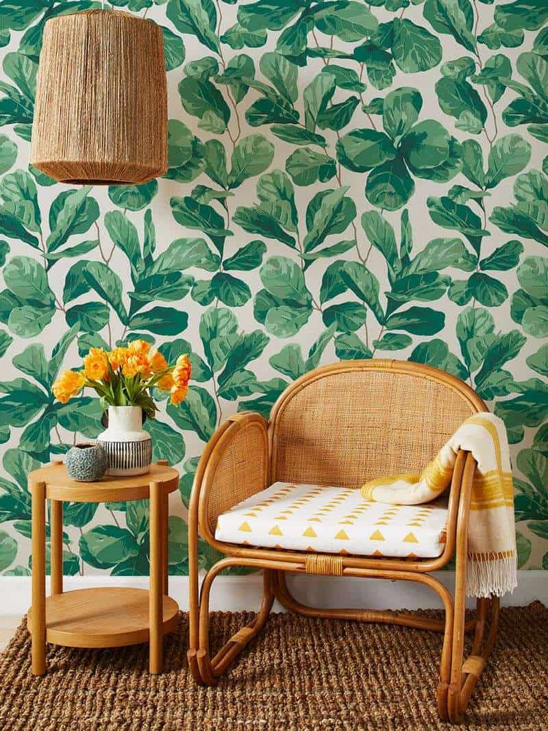 Fig Leaf Wallpaper