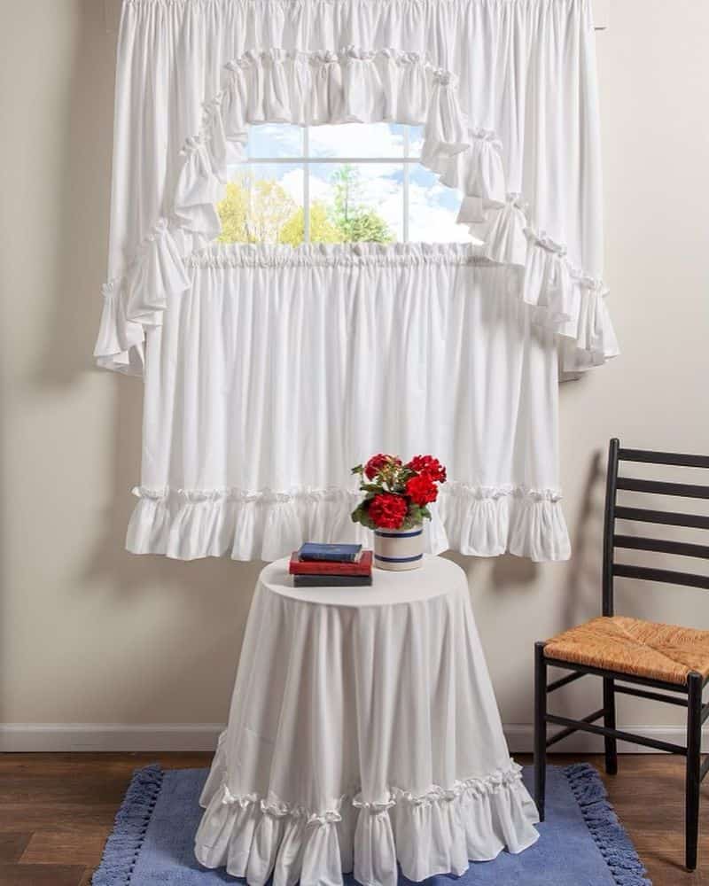 Ruffled Curtains