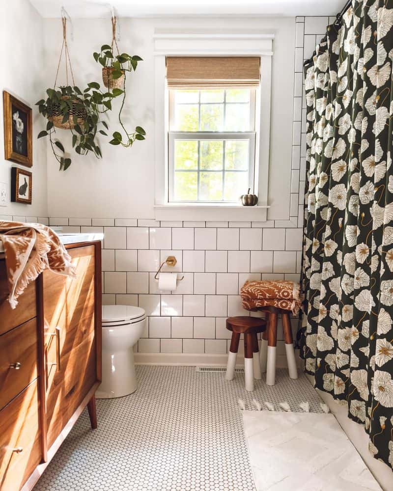Floral Shower Curtains