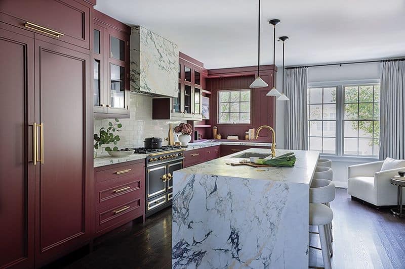 Rich Burgundy