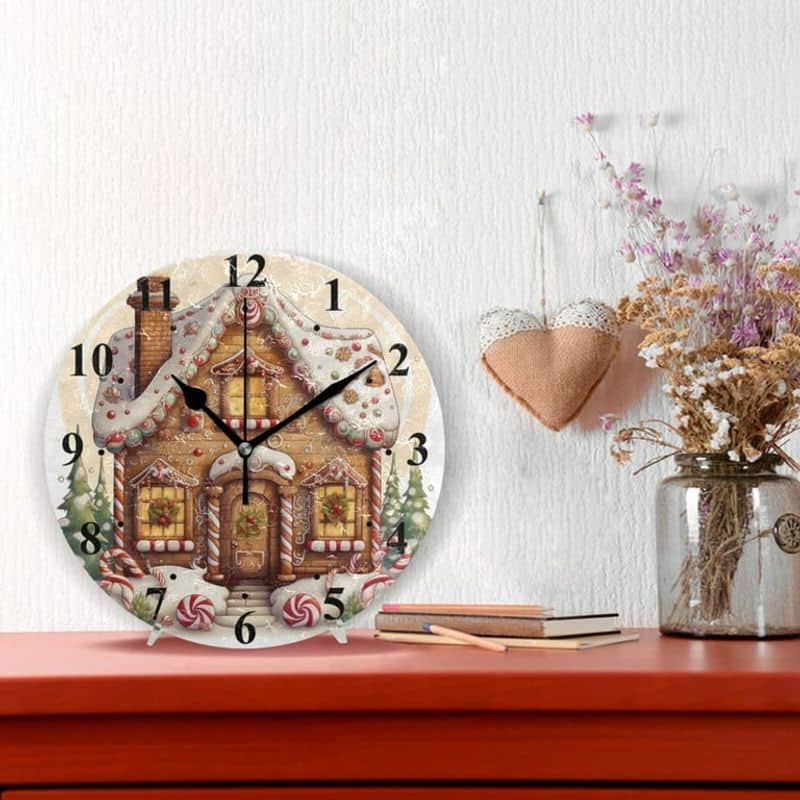 The Cozy Cottage Clock