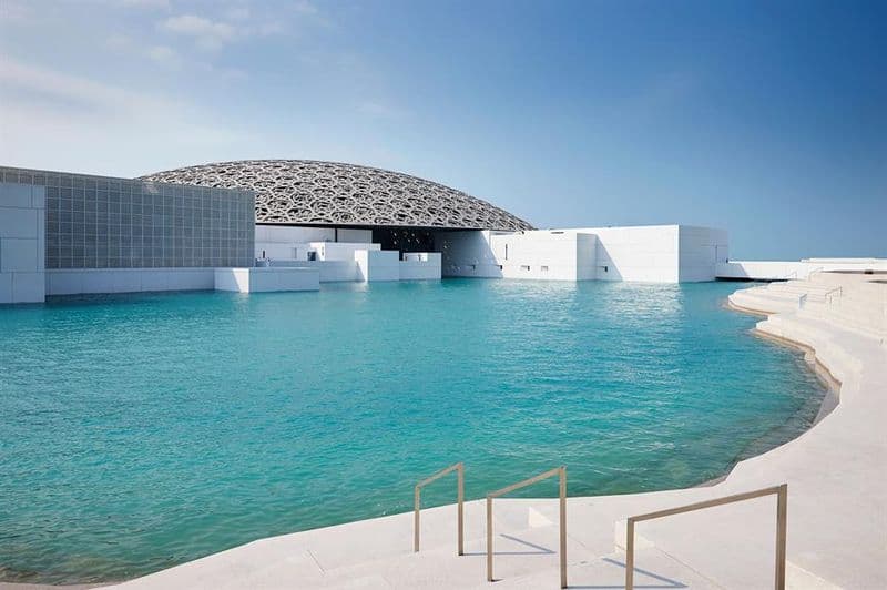 Louvre Abu Dhabi Cloister, United Arab Emirates