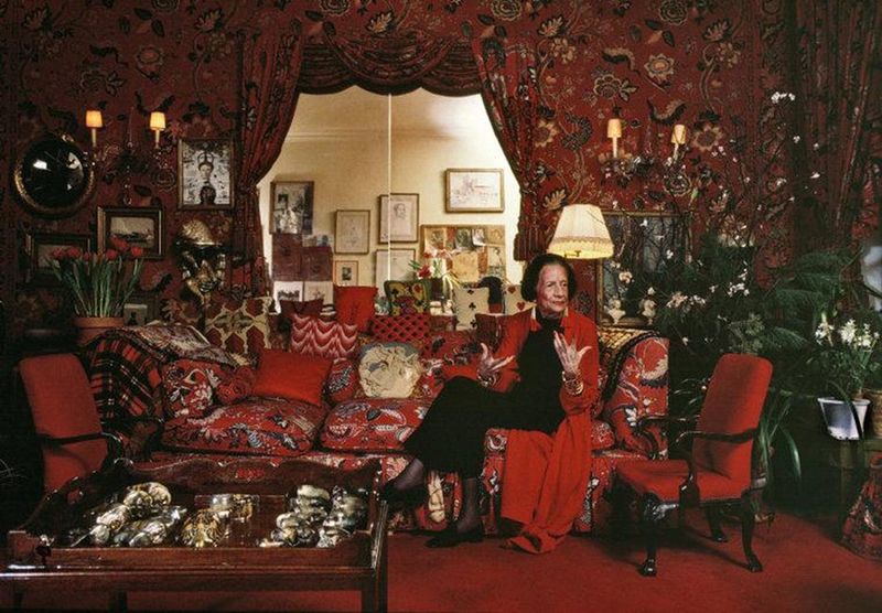 The Scarlet Sitting Room