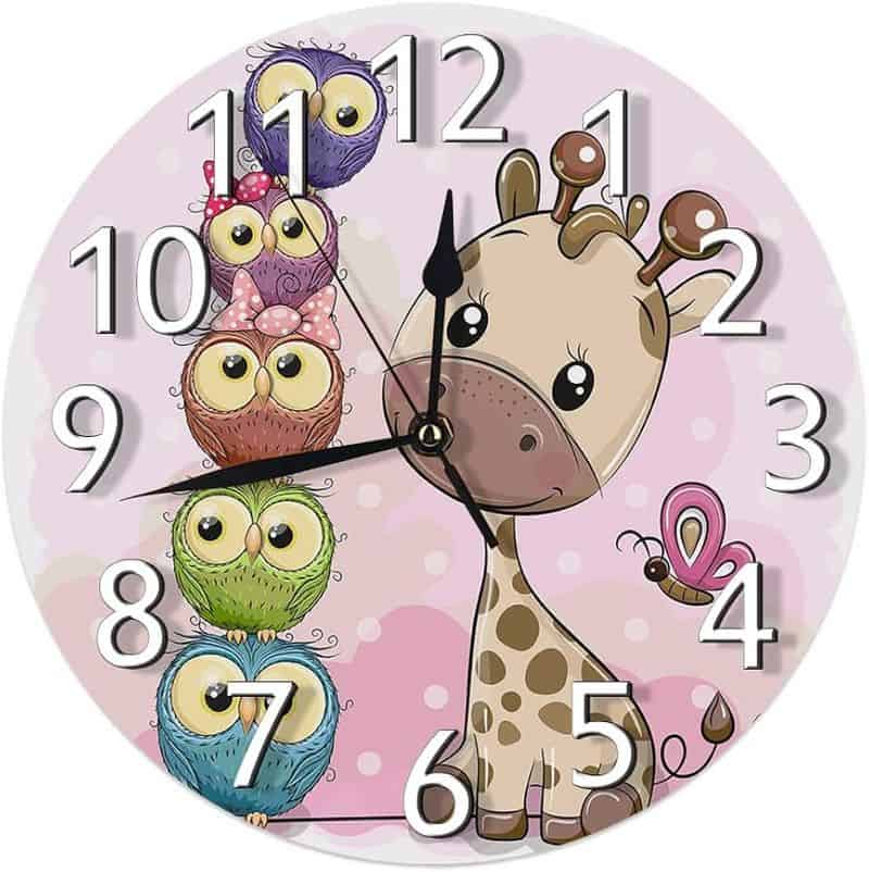 The Playful Kids' Room Clock
