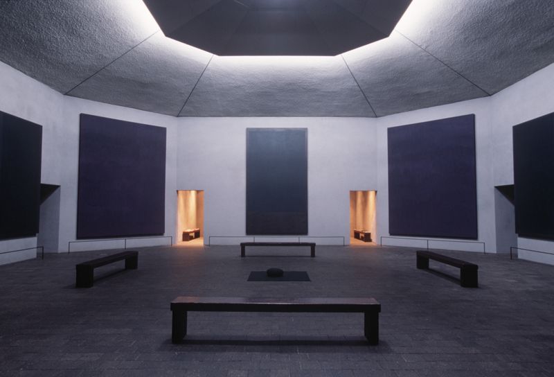 The Modern Cloister at the Rothko Chapel, Houston, Texas
