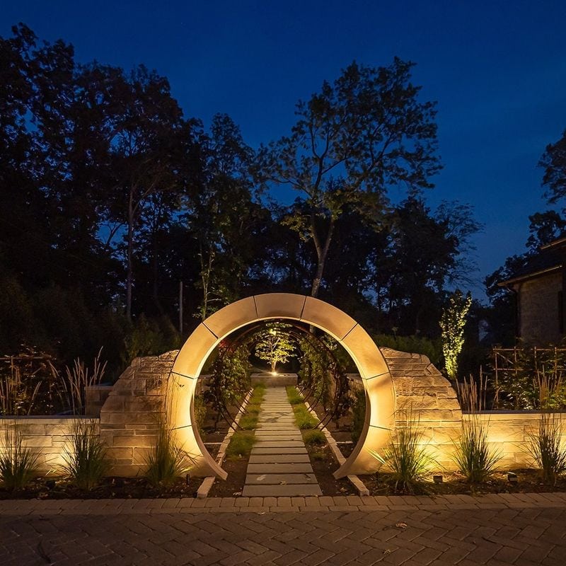Illuminated Garden Arches