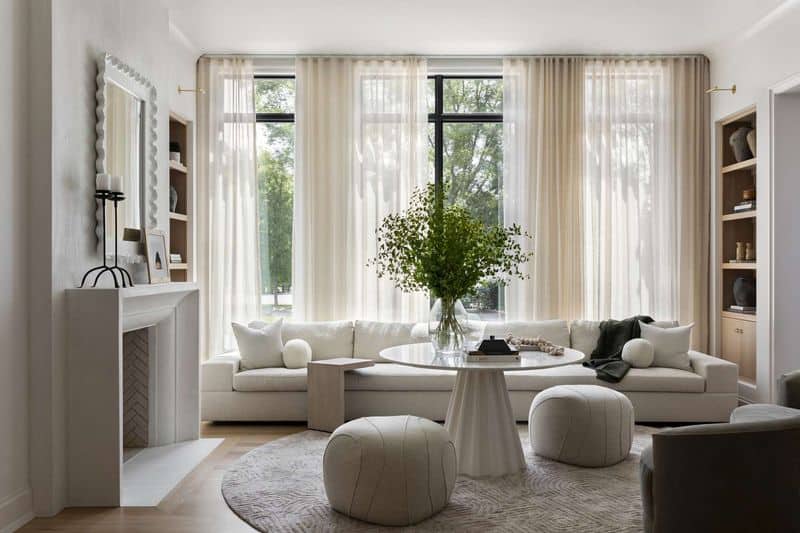 Minimal visual clutter