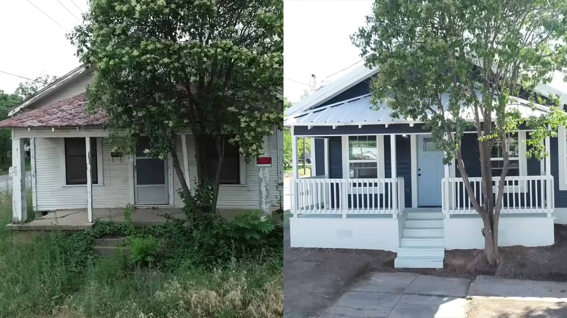 Before and After: This Entire 1,100 Sq. Ft. House Was Bought for Just $5,000