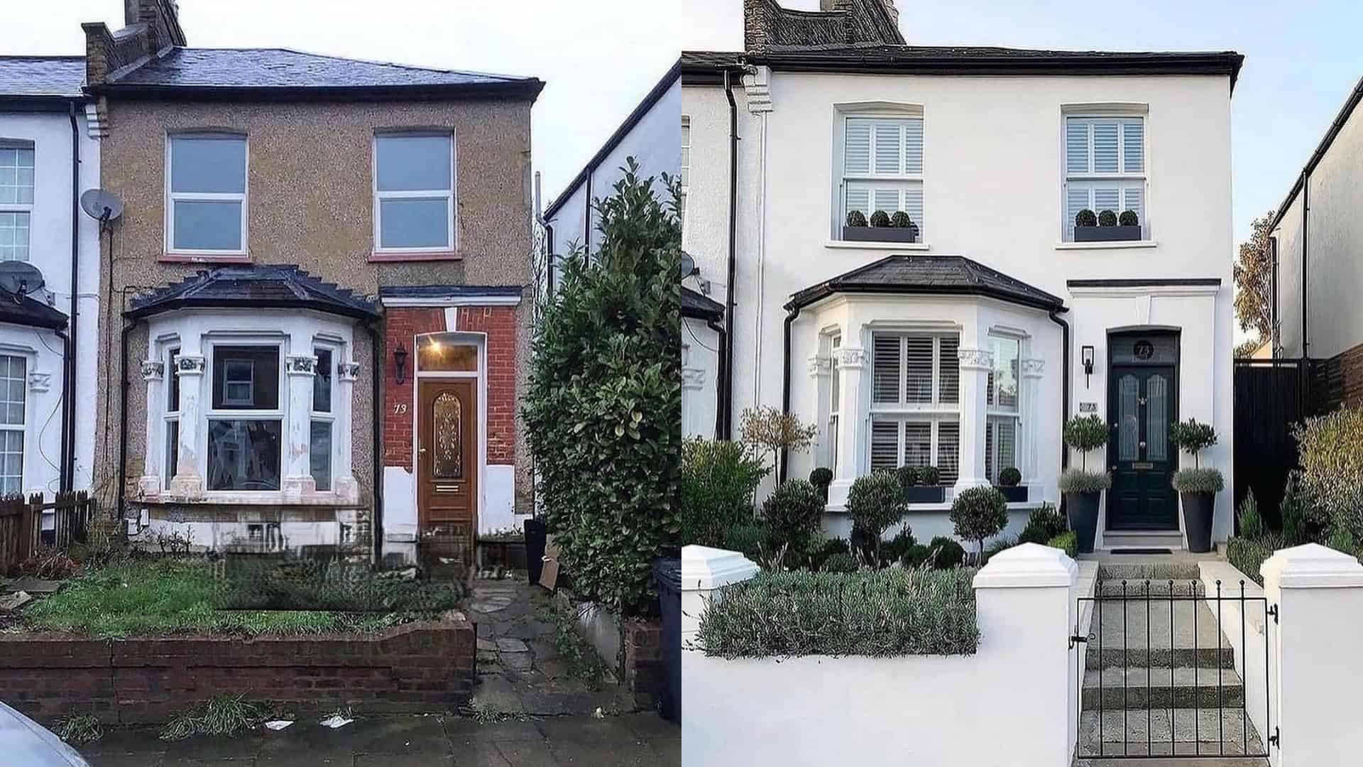 Check Out These Fabulous Before-and-After Exterior Renovations!