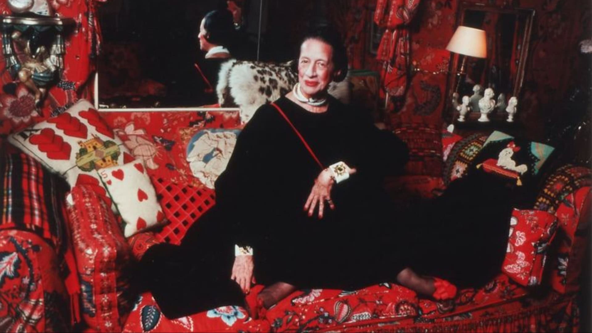 Behind the Doors of Diana Vreeland’s Eccentric Red Home In NY