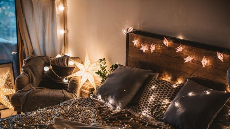 Decorative Fairy Lights and Glitter