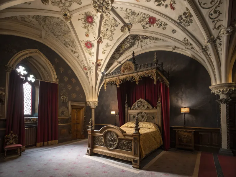 Gothic Revival Bedroom