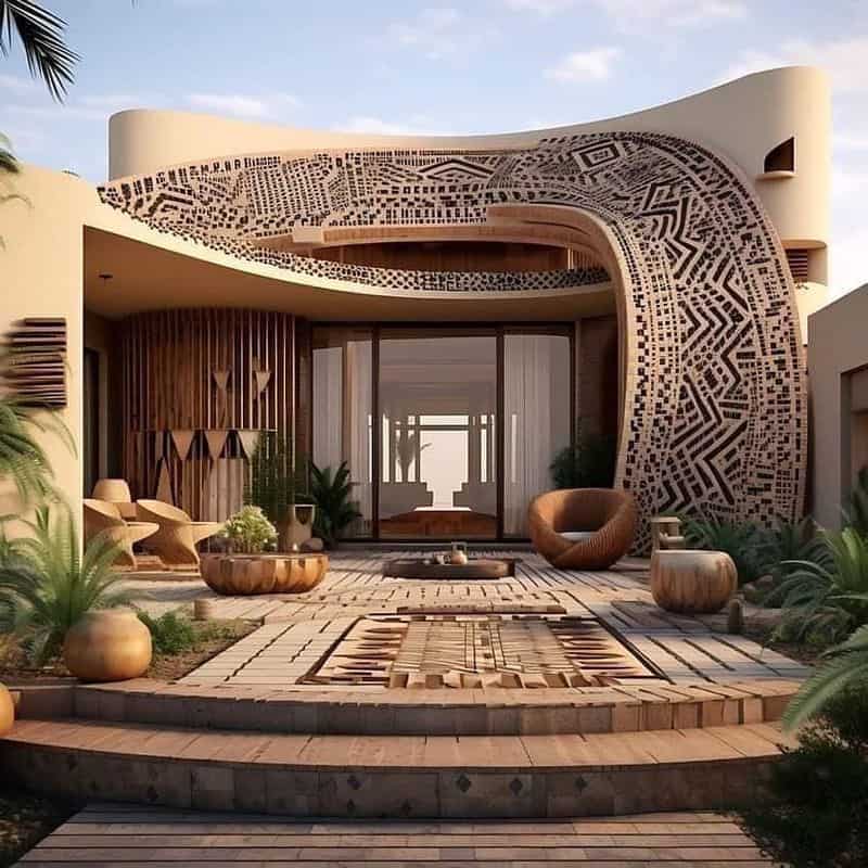 Hausa Courtyard Design