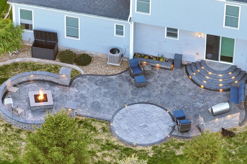 Large Concrete Patios