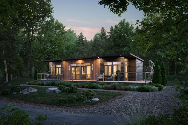 Luxurious Mountain Lodge
