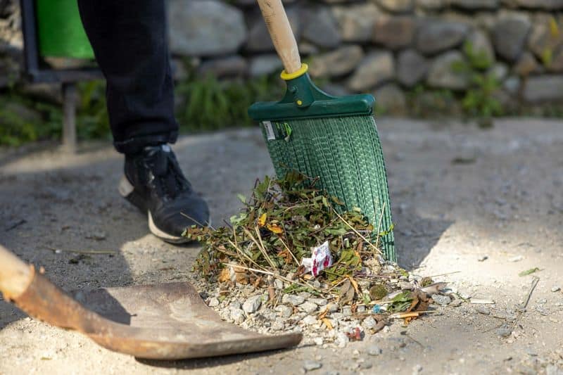 Maintain Yard Cleanliness
