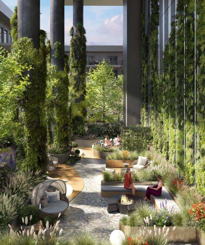 Open Courtyards and Reflection