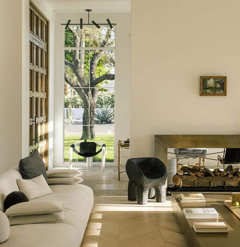 Open Curtains and Blinds