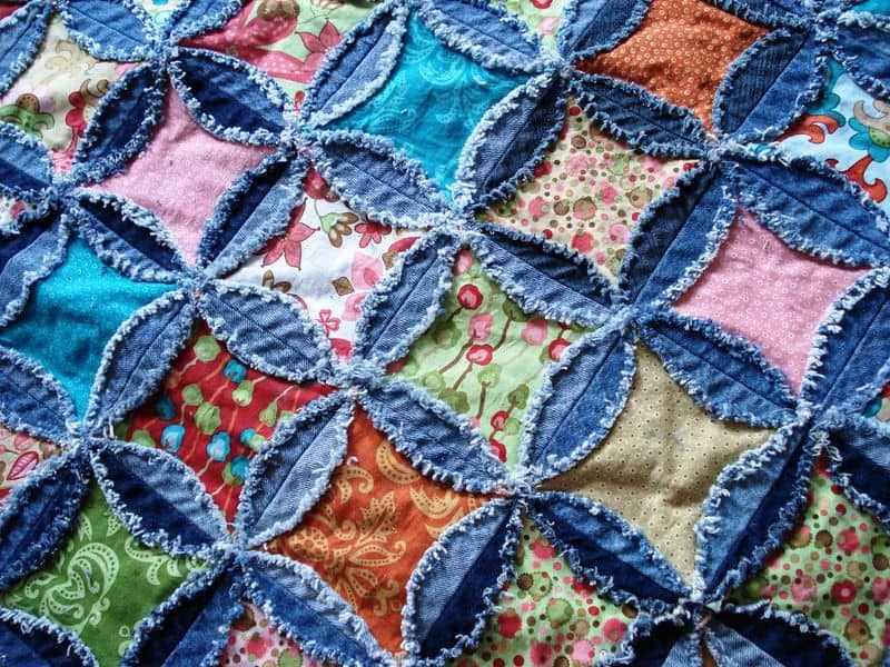 Patchwork Denim Quilt