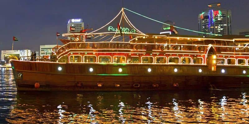 Rustar Dhow Floating Restaurant, (Dubai)