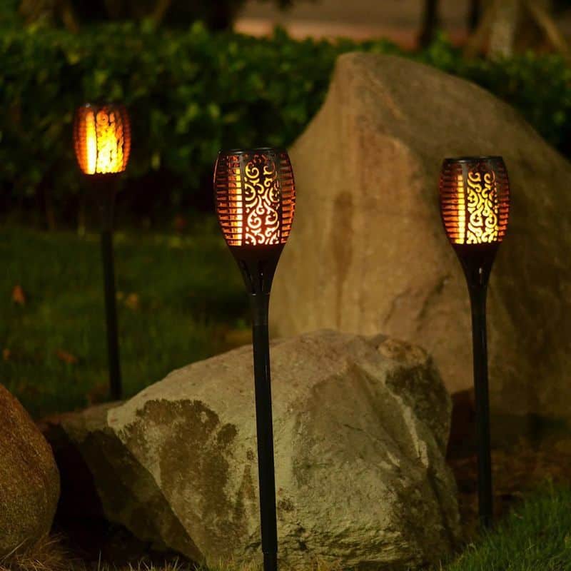 Solar Garden Torch