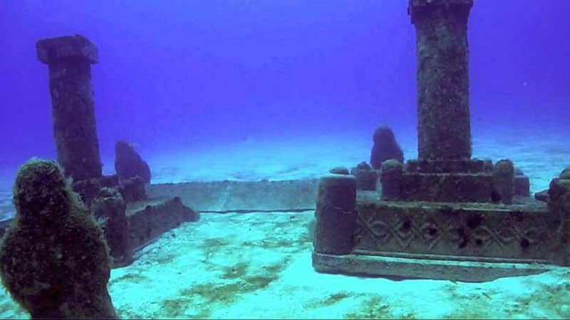 The Underwater Ruins of Dwarka