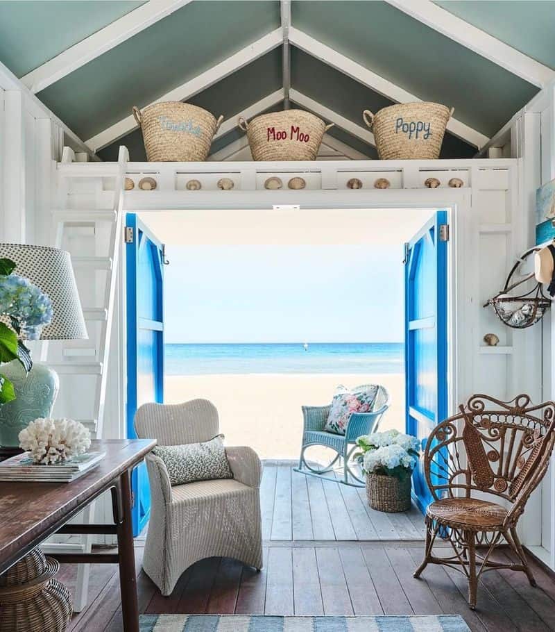 Whitewashed or Weathered Furniture