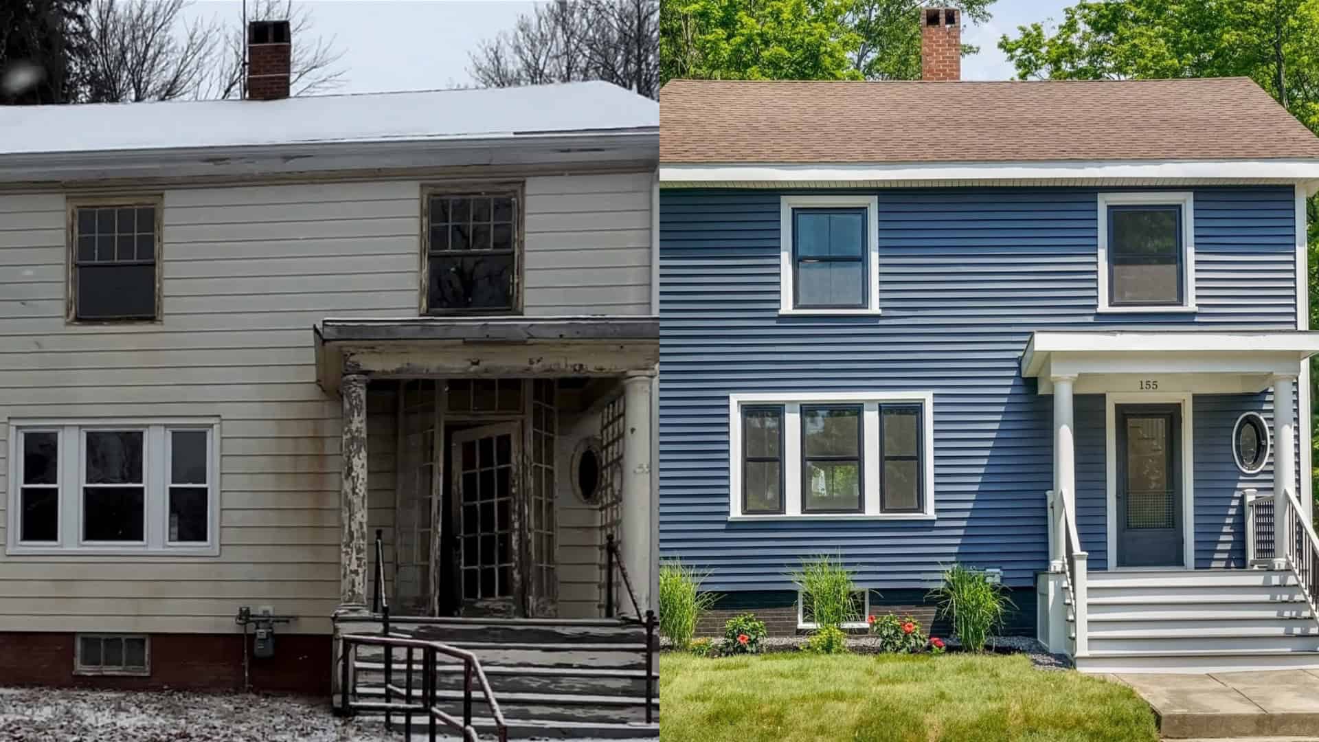 See The Before and After Beauty of This Cozy Home!