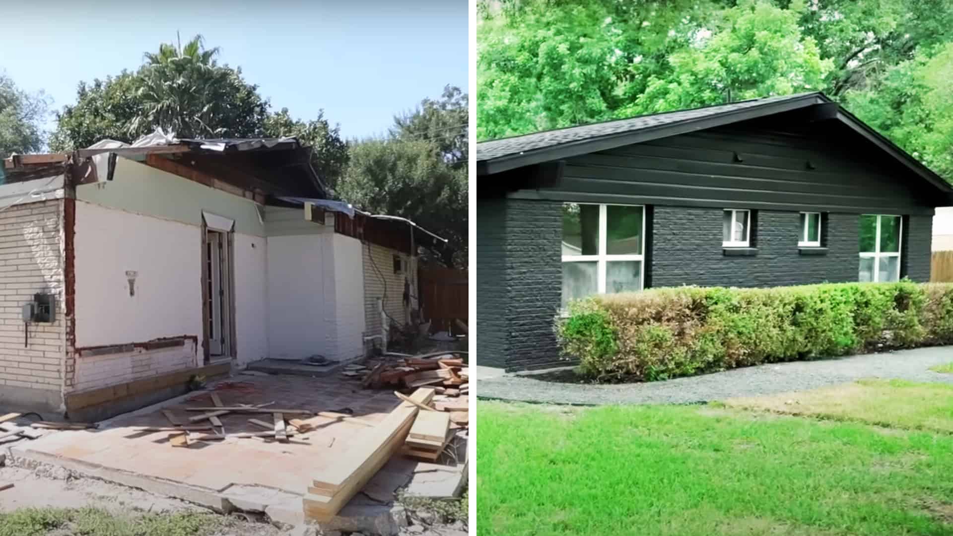 The Extraordinary Before & After Of The 1958 4-Bed, 3-Bath Abandoned Home
