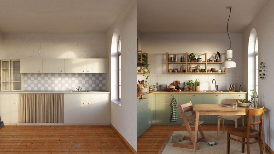 Before & After: Kitchen Transformations That Redefine Creative Design ...
