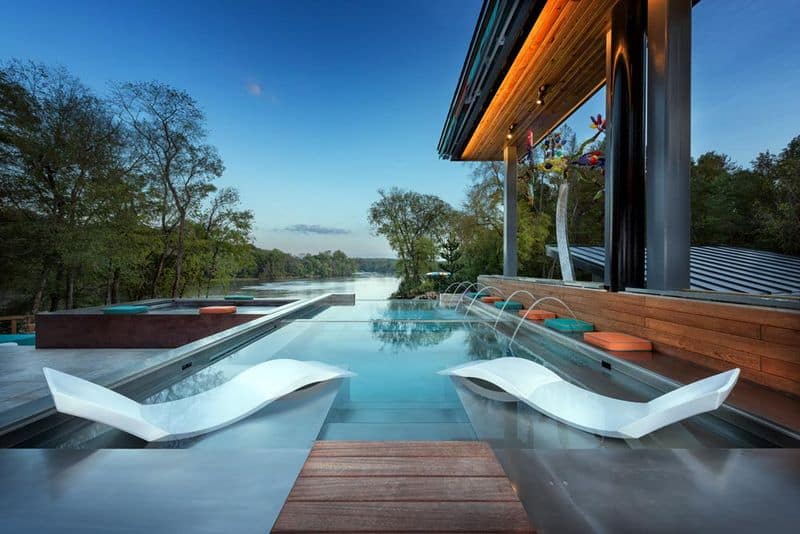 Elegant Swimming Pool Area