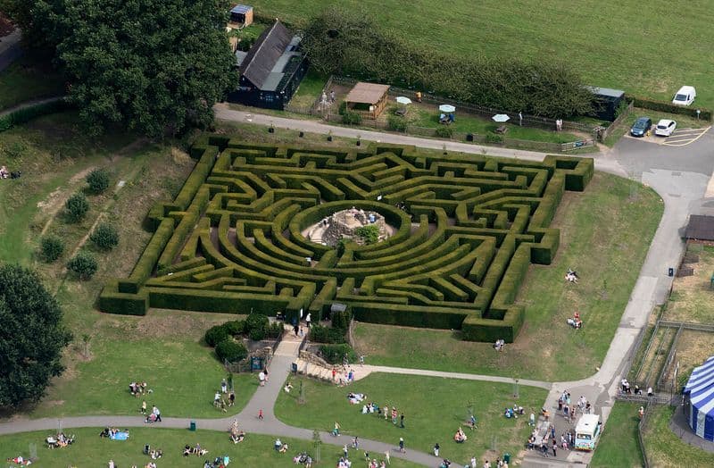 Gardens and Maze